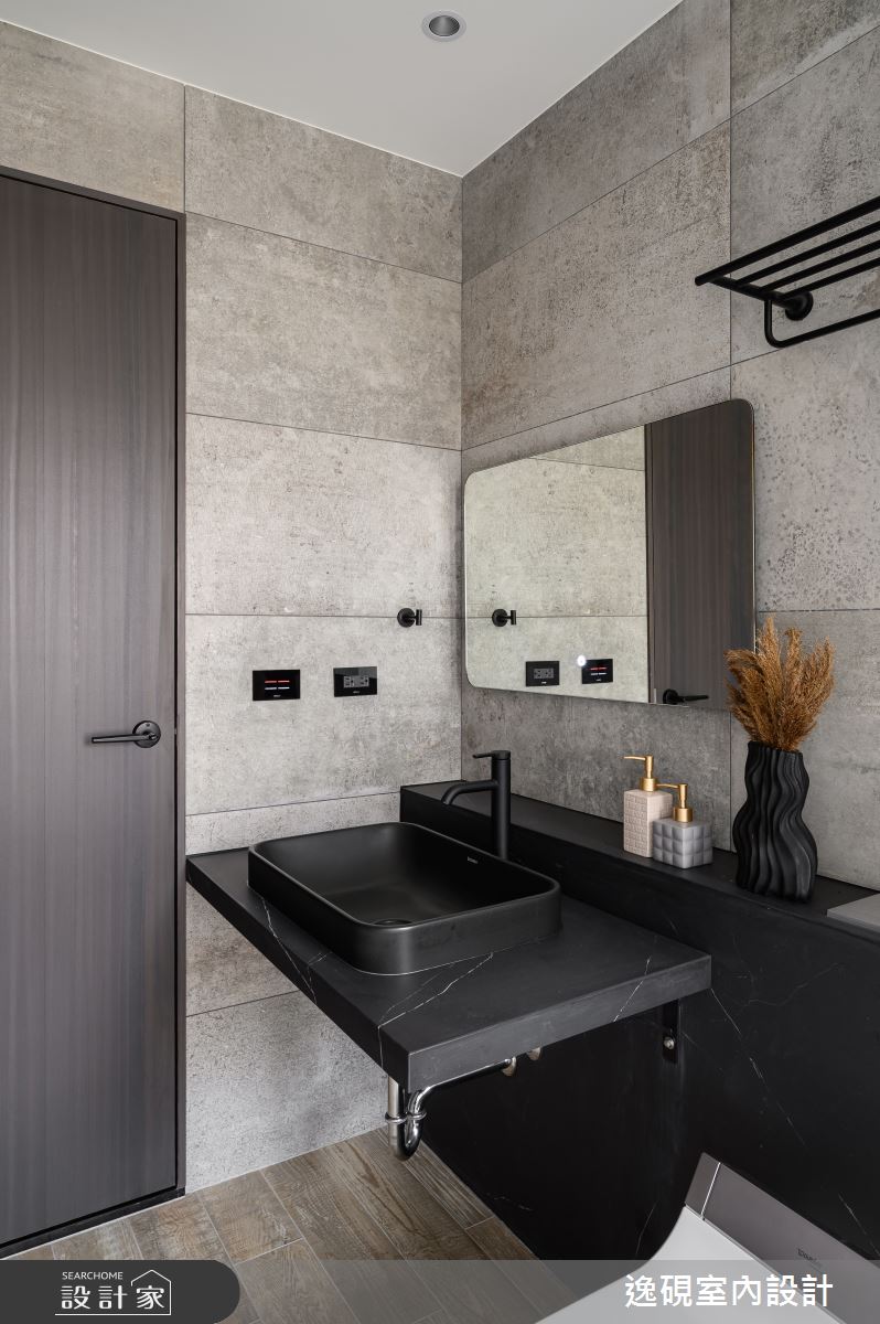 40坪新成屋(5年以下)＿現代風浴室案例圖片＿逸硯室內設計＿逸硯_10.新竹｜赤壁賦之39