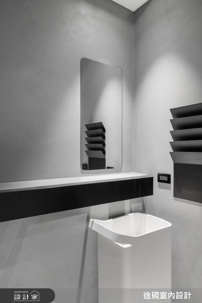 40坪新成屋(5年以下)＿現代風浴室案例圖片＿逸硯室內設計＿逸硯_10.新竹｜赤壁賦之45