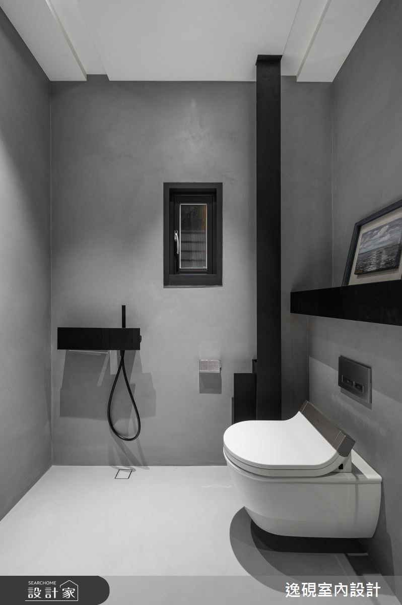 40坪新成屋(5年以下)＿現代風浴室案例圖片＿逸硯室內設計＿逸硯_10.新竹｜赤壁賦之46