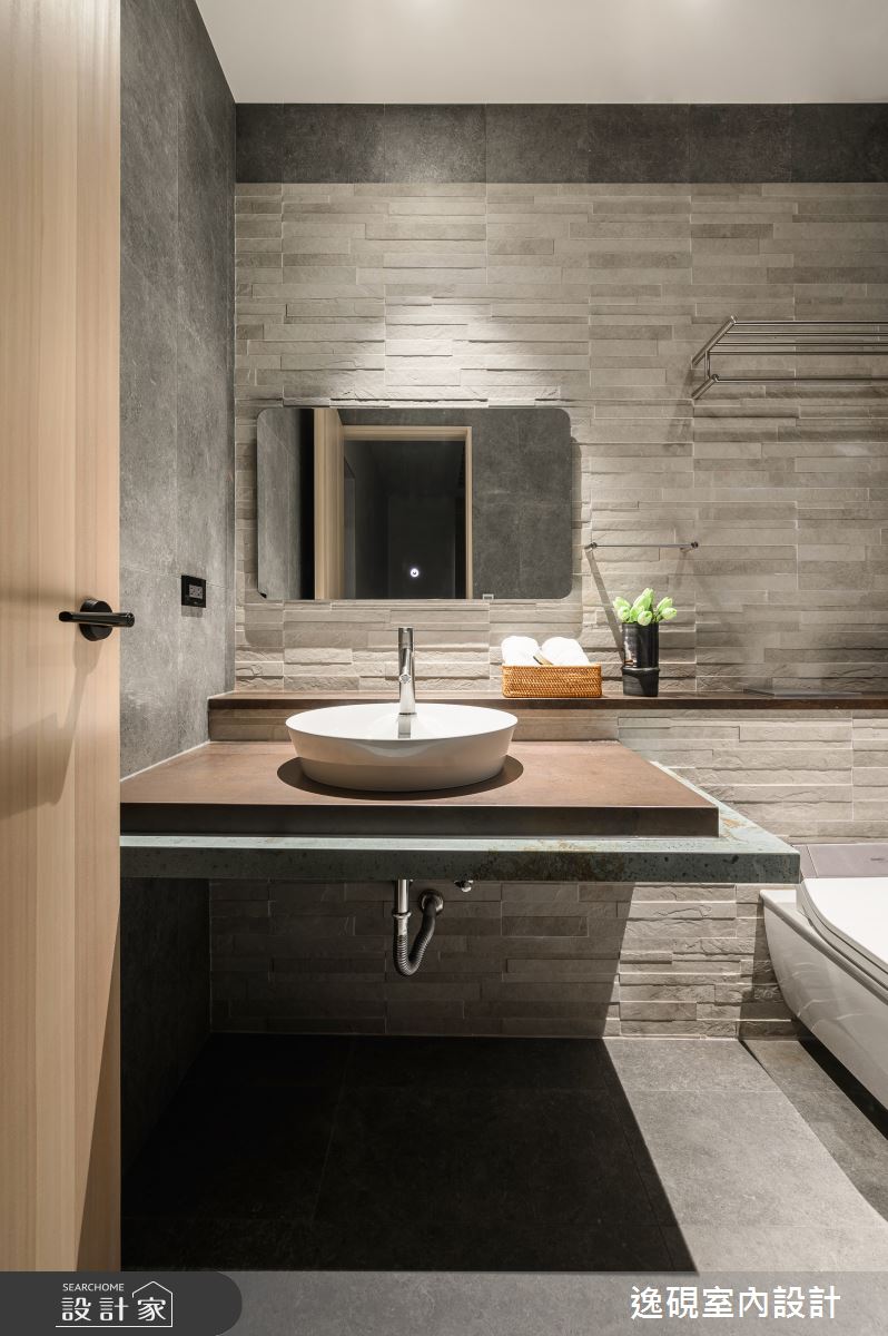 40坪新成屋(5年以下)＿現代風浴室案例圖片＿逸硯室內設計＿逸硯_10.新竹｜赤壁賦之48