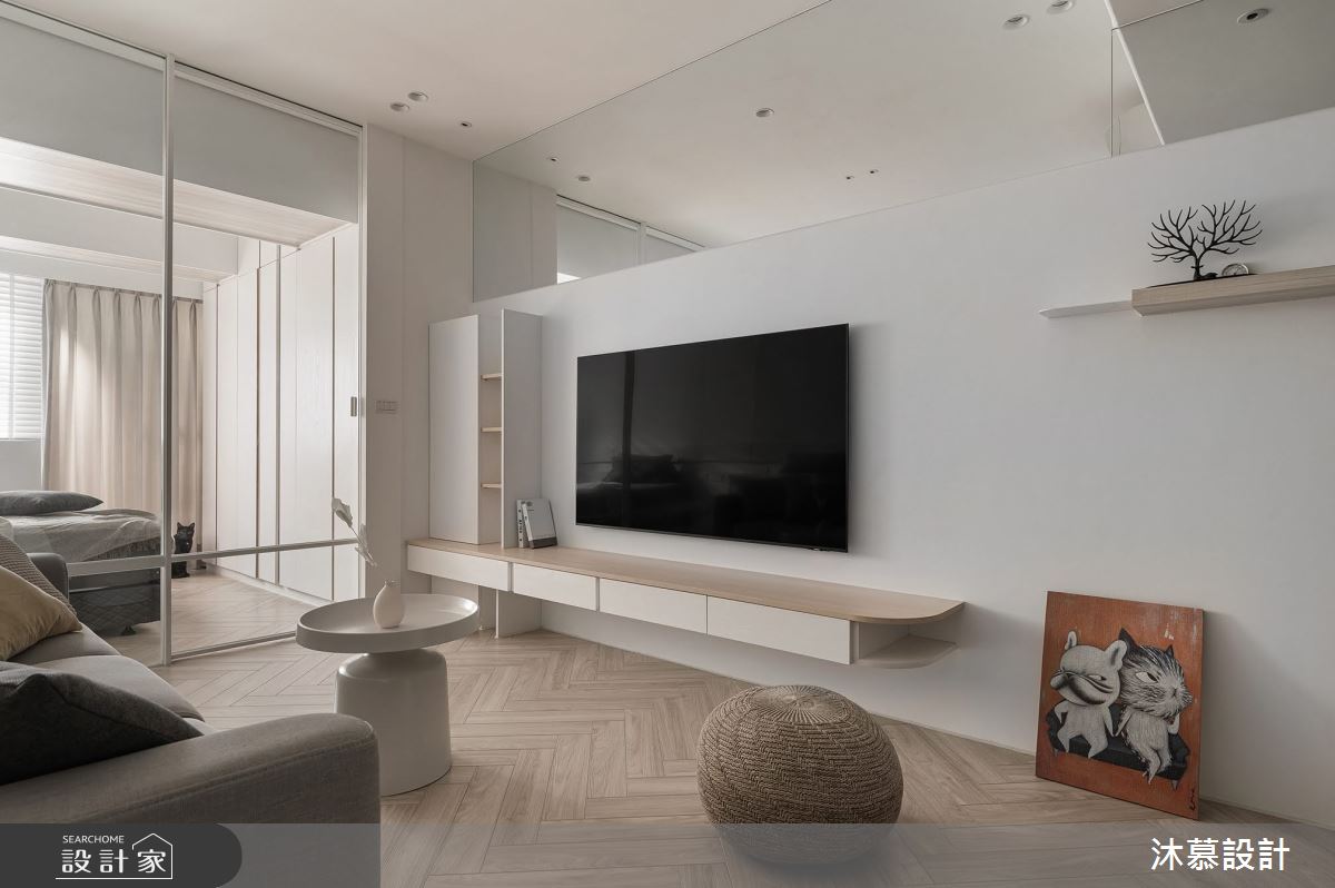 10坪老屋(16~30年)＿北歐風客廳案例圖片＿沐慕室內設計＿沐慕_粉紅公寓 l Pretty bubble之9