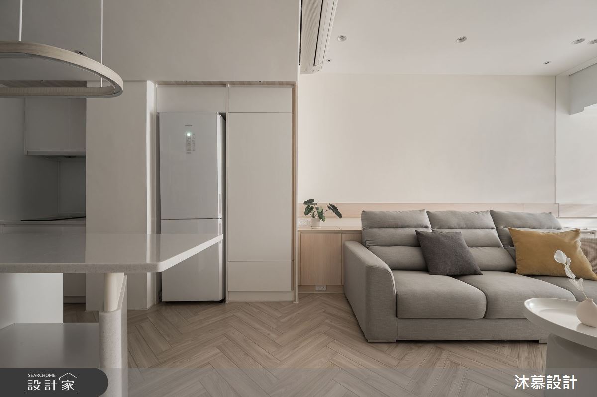 10坪老屋(16~30年)＿北歐風客廳餐廳案例圖片＿沐慕室內設計＿沐慕_粉紅公寓 l Pretty bubble之10