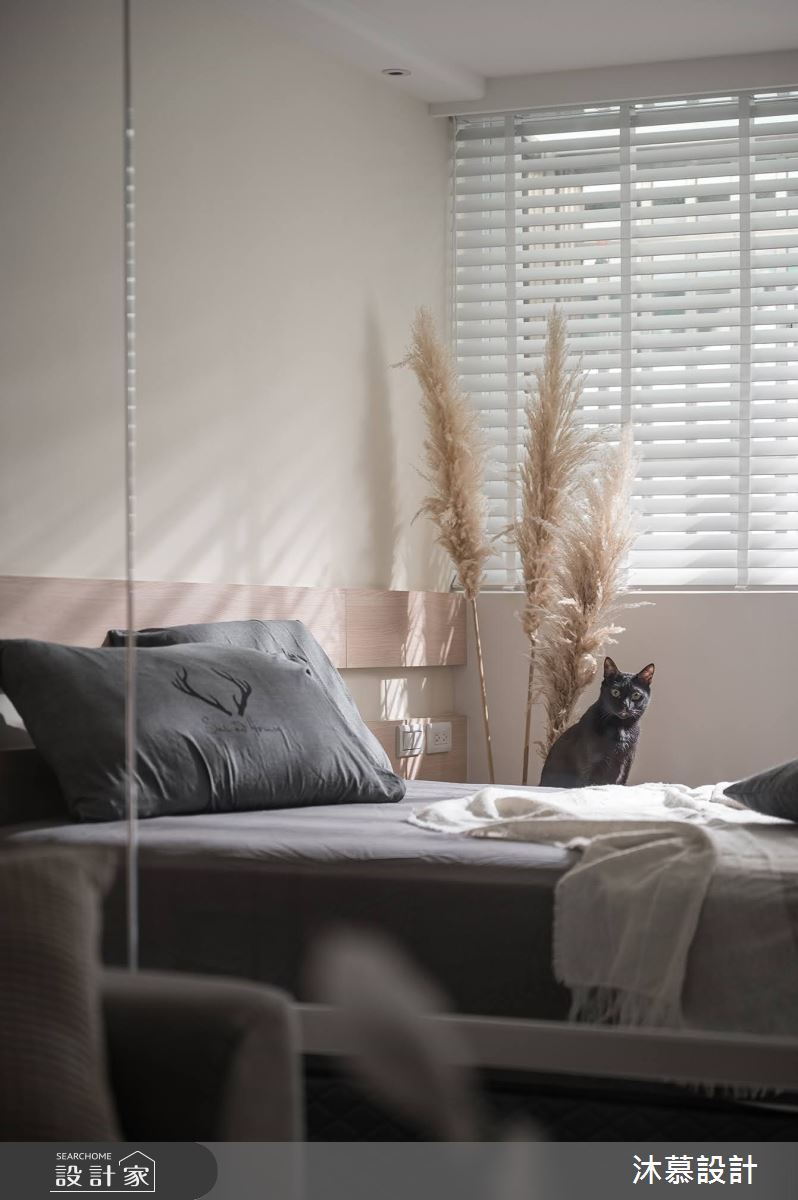 10坪老屋(16~30年)＿北歐風臥室案例圖片＿沐慕室內設計＿沐慕_粉紅公寓 l Pretty bubble之21