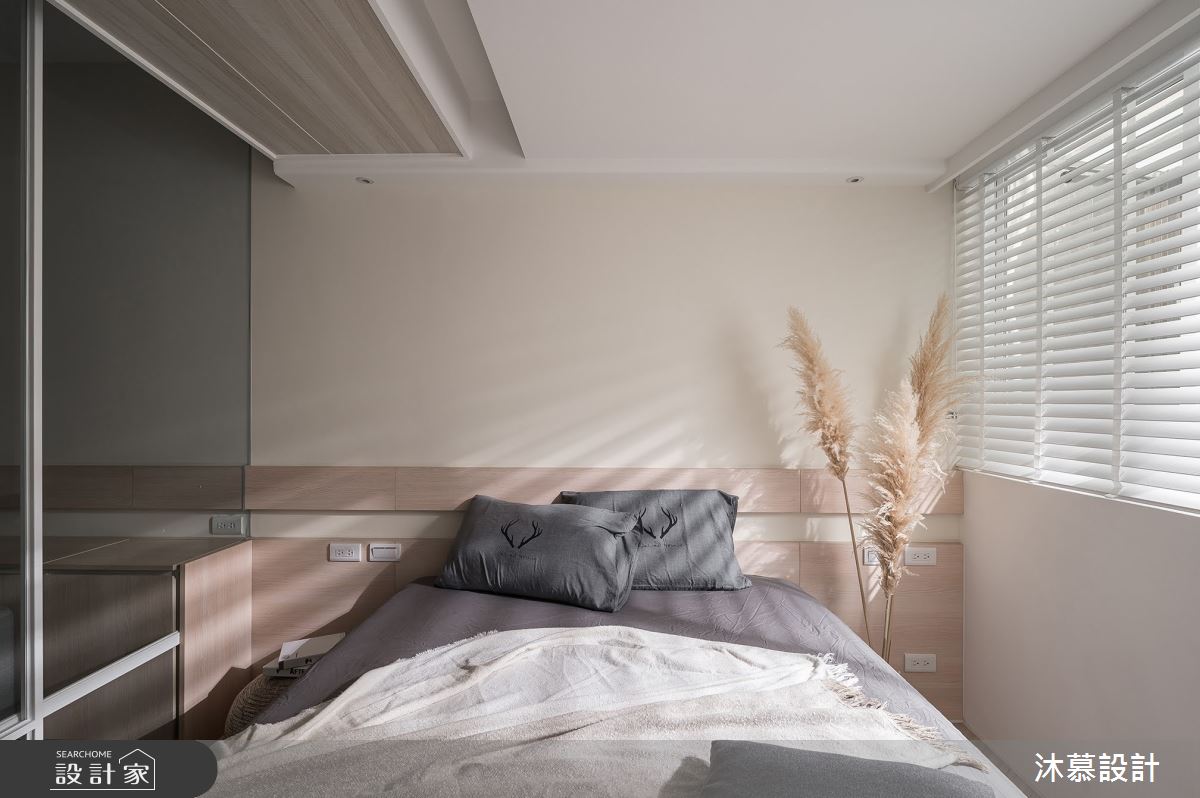 10坪老屋(16~30年)＿北歐風臥室案例圖片＿沐慕室內設計＿沐慕_粉紅公寓 l Pretty bubble之19