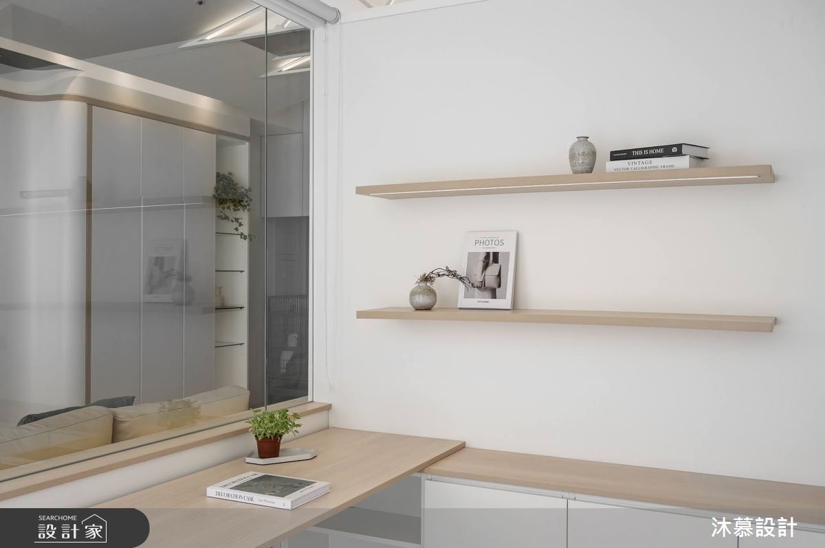 15坪新成屋(5年以下)＿現代風書房案例圖片＿沐慕室內設計＿沐慕_鸚鵡之家 l The co-living residence of parrot–human之21