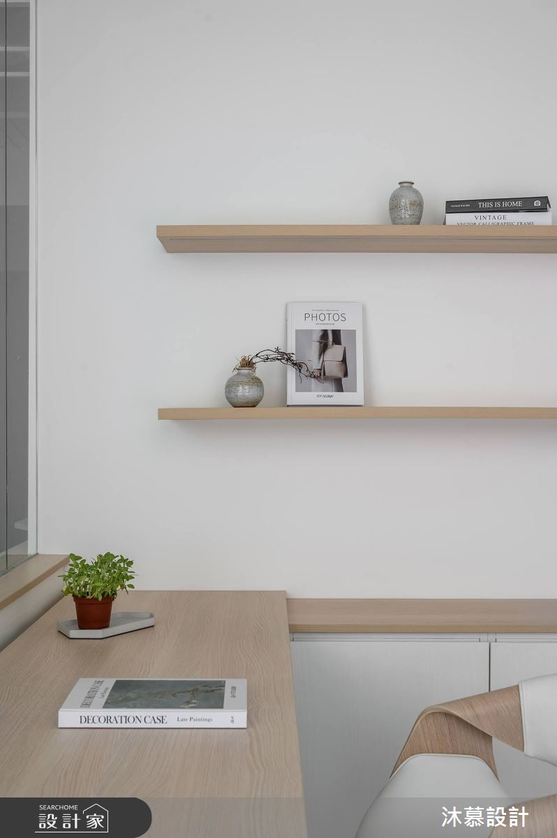 15坪新成屋(5年以下)＿現代風書房案例圖片＿沐慕室內設計＿沐慕_鸚鵡之家 l The co-living residence of parrot–human之22