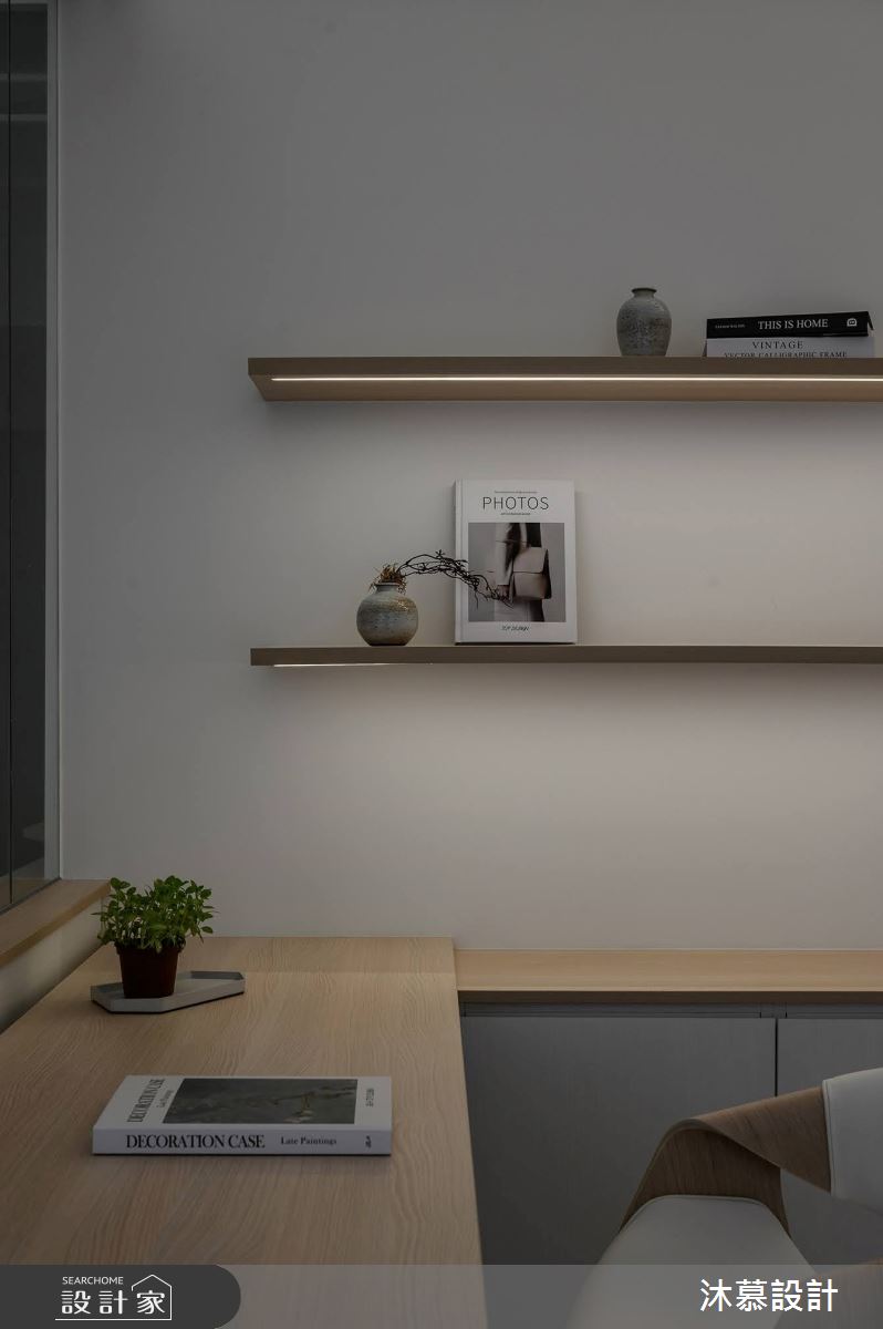 15坪新成屋(5年以下)＿現代風書房案例圖片＿沐慕室內設計＿沐慕_鸚鵡之家 l The co-living residence of parrot–human之23