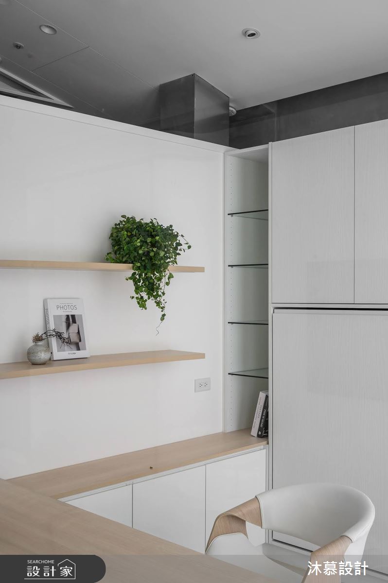 15坪新成屋(5年以下)＿現代風書房案例圖片＿沐慕室內設計＿沐慕_鸚鵡之家 l The co-living residence of parrot–human之1051