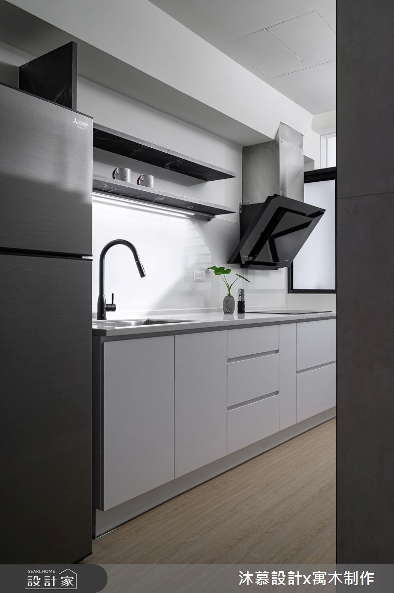 老屋(41~50年)＿現代風廚房案例圖片＿沐慕室內設計＿沐慕_隙之間 l The Gap之20