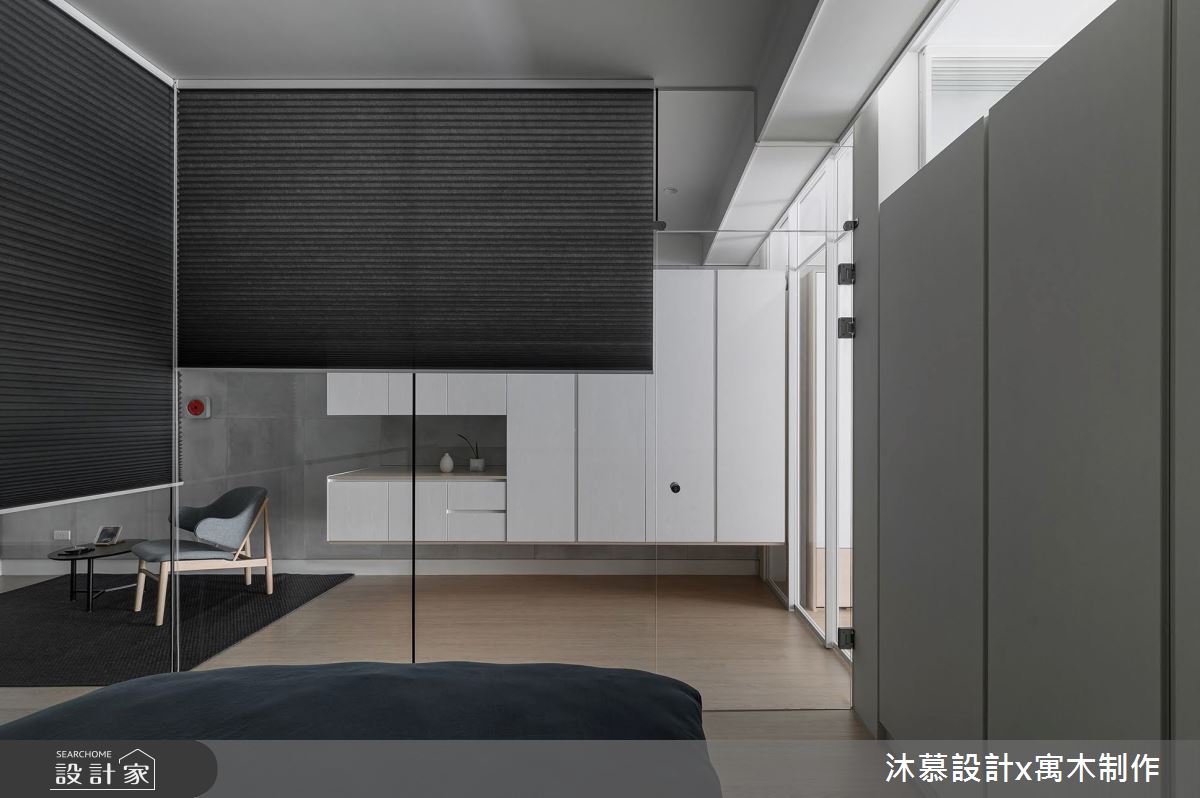 老屋(41~50年)＿現代風臥室案例圖片＿沐慕室內設計＿沐慕_隙之間 l The Gap之27