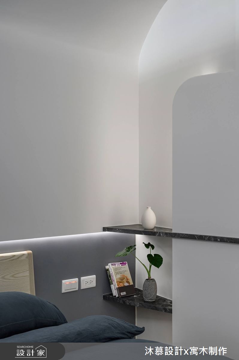 老屋(41~50年)＿現代風臥室案例圖片＿沐慕室內設計＿沐慕_隙之間 l The Gap之32