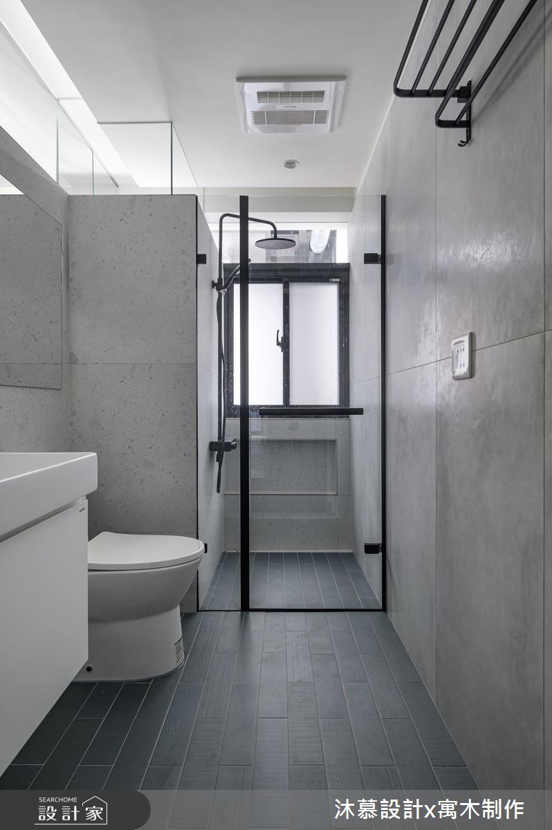 老屋(41~50年)＿現代風浴室案例圖片＿沐慕室內設計＿沐慕_隙之間 l The Gap之41