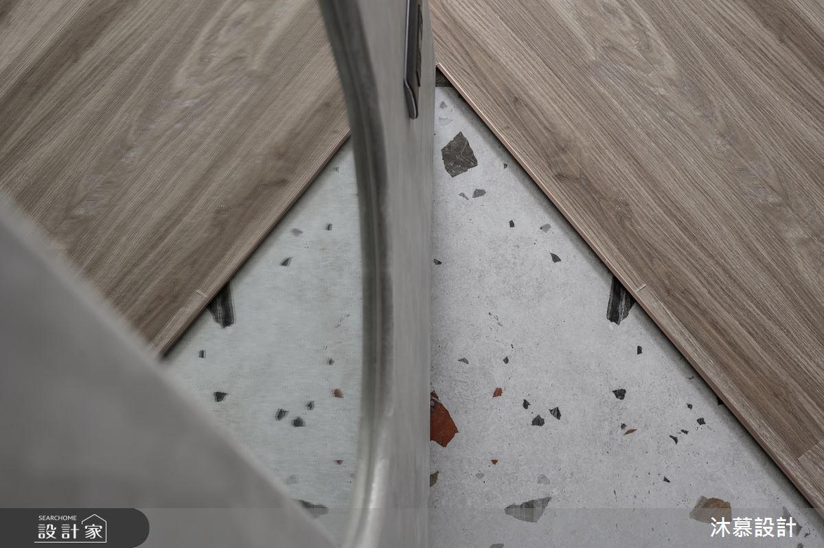 18坪新成屋(5年以下)＿現代風玄關案例圖片＿沐慕室內設計＿沐慕_斜率。延伸 l Slope. Extension之5