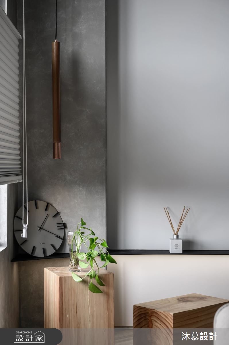 18坪新成屋(5年以下)＿現代風客廳案例圖片＿沐慕室內設計＿沐慕_斜率。延伸 l Slope. Extension之12