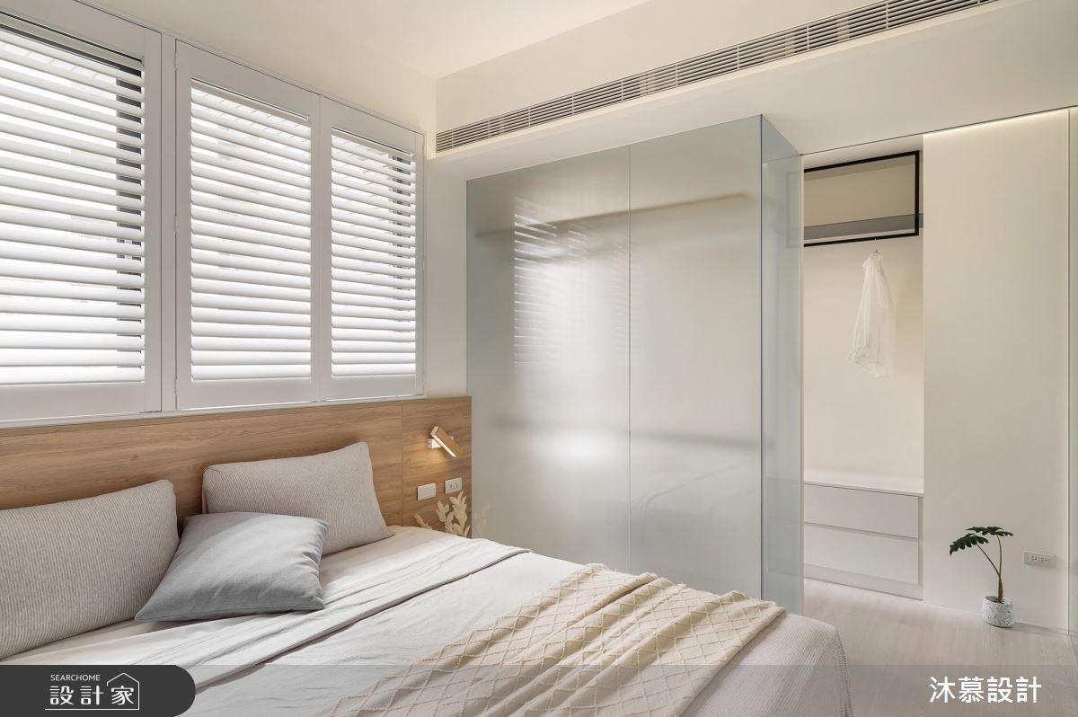 17坪新成屋(5年以下)＿現代風臥室更衣間案例圖片＿沐慕室內設計＿沐慕_伴 l Transparent box之29