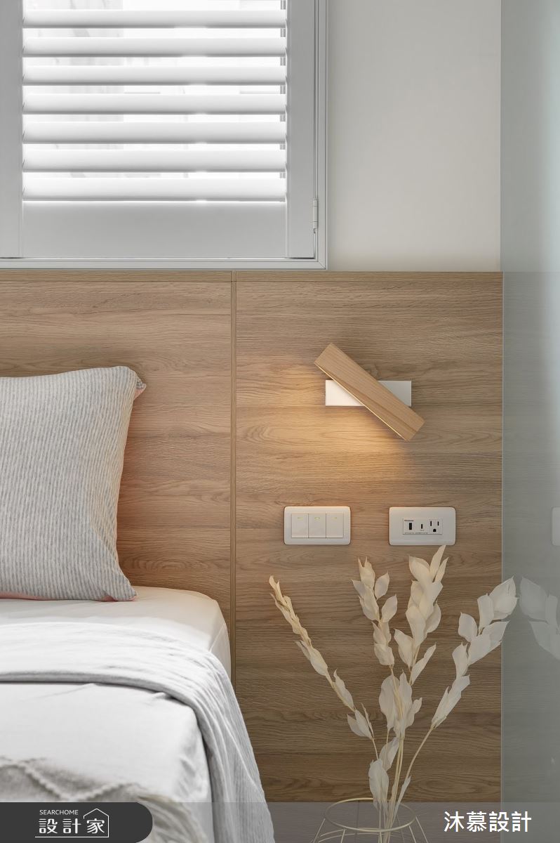 17坪新成屋(5年以下)＿現代風臥室案例圖片＿沐慕室內設計＿沐慕_伴 l Transparent box之33