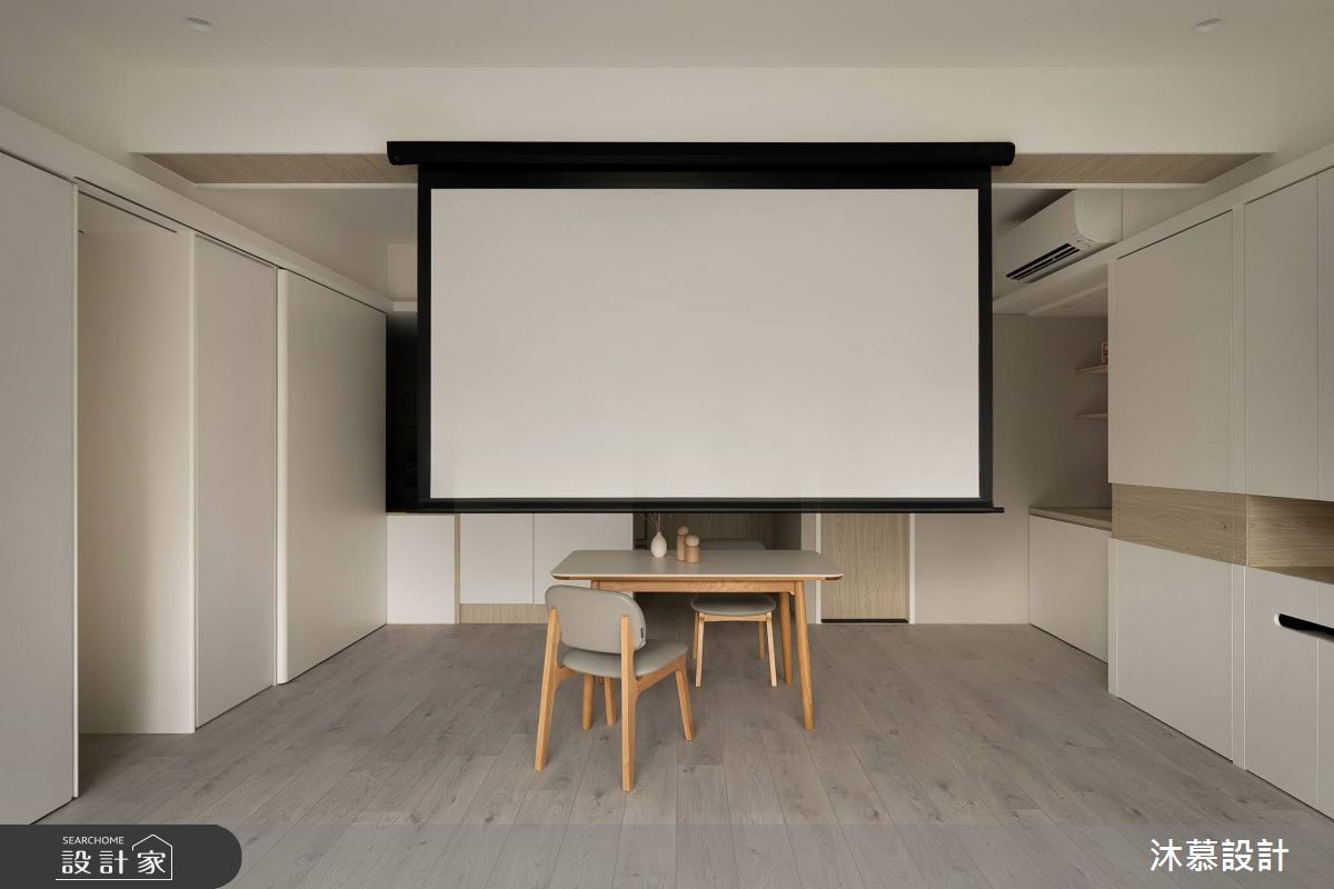 38坪預售屋＿現代風餐廳案例圖片＿沐慕室內設計＿沐慕_櫃子裡有三個房間的家 I Three rooms in the cabinet之6