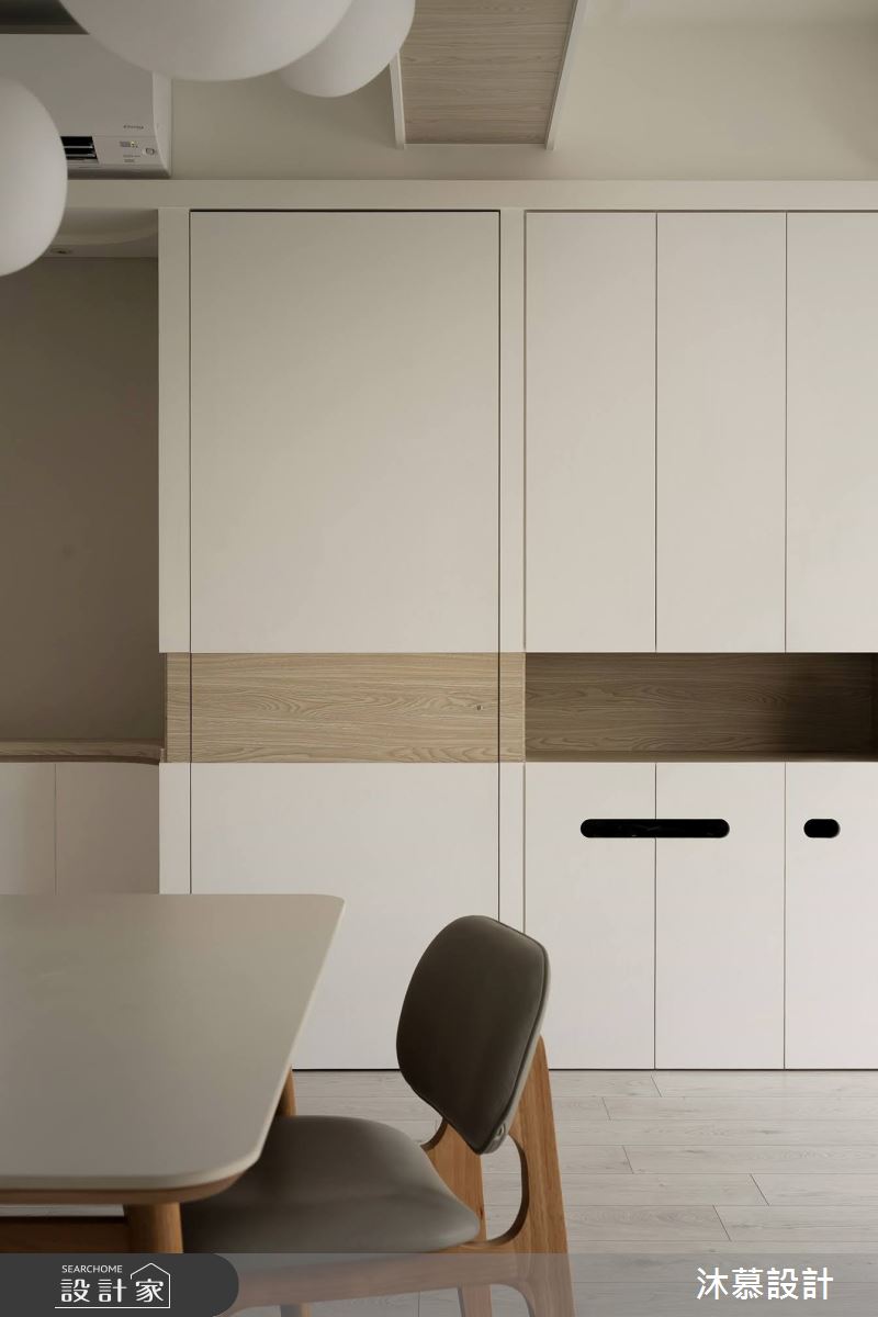 38坪預售屋＿現代風餐廳案例圖片＿沐慕室內設計＿沐慕_櫃子裡有三個房間的家 I Three rooms in the cabinet之9