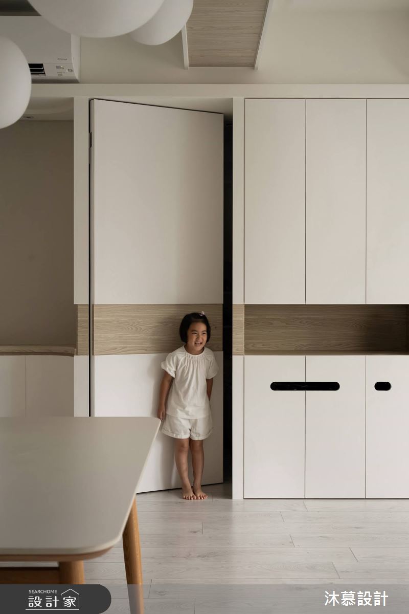 38坪預售屋＿現代風餐廳案例圖片＿沐慕室內設計＿沐慕_櫃子裡有三個房間的家 I Three rooms in the cabinet之10