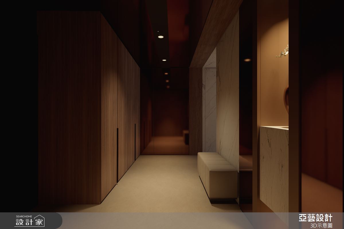 100坪毛胚屋＿現代風玄關案例圖片＿亞藝設計＿亞藝_朗邸玉砌之1