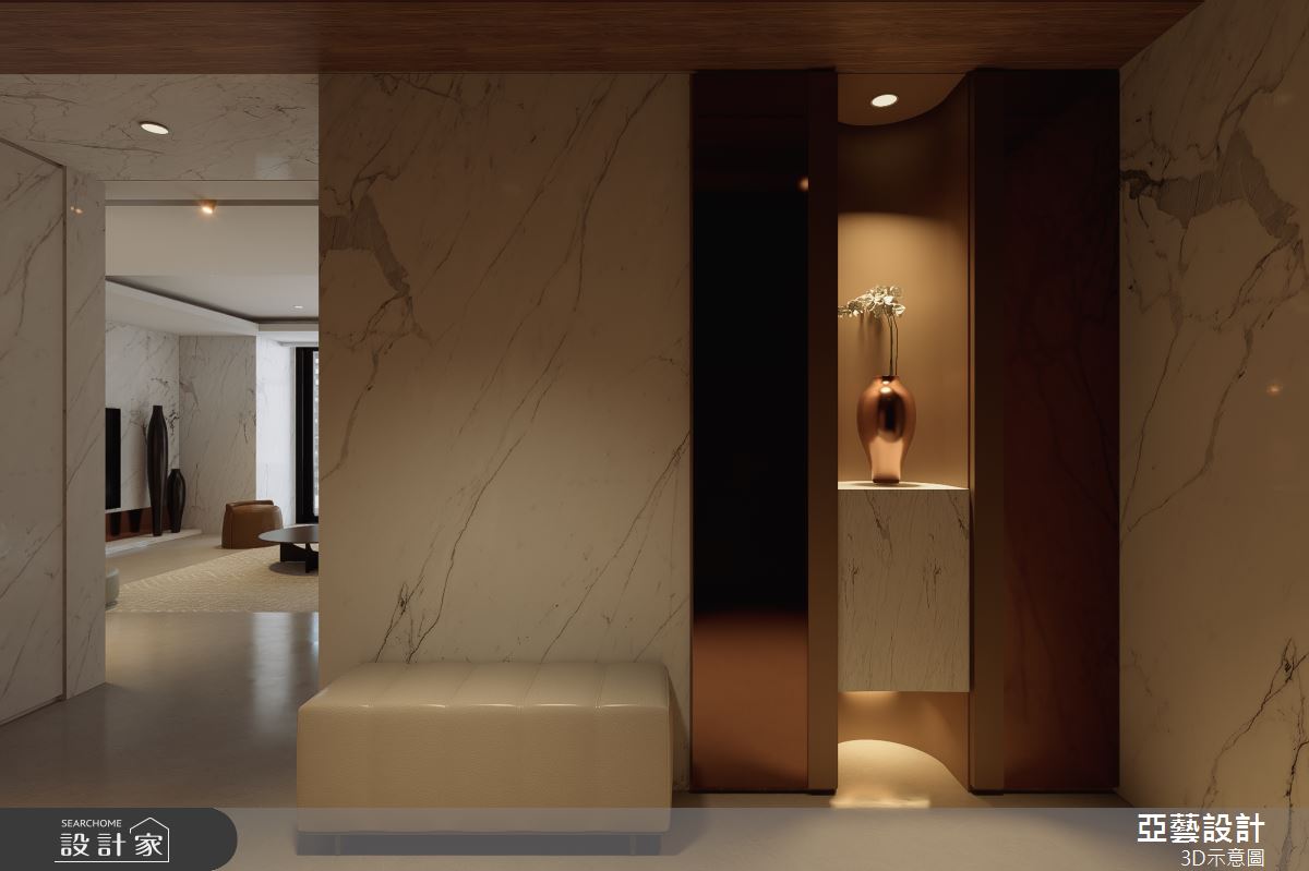 100坪毛胚屋＿現代風玄關案例圖片＿亞藝設計＿亞藝_朗邸玉砌之2