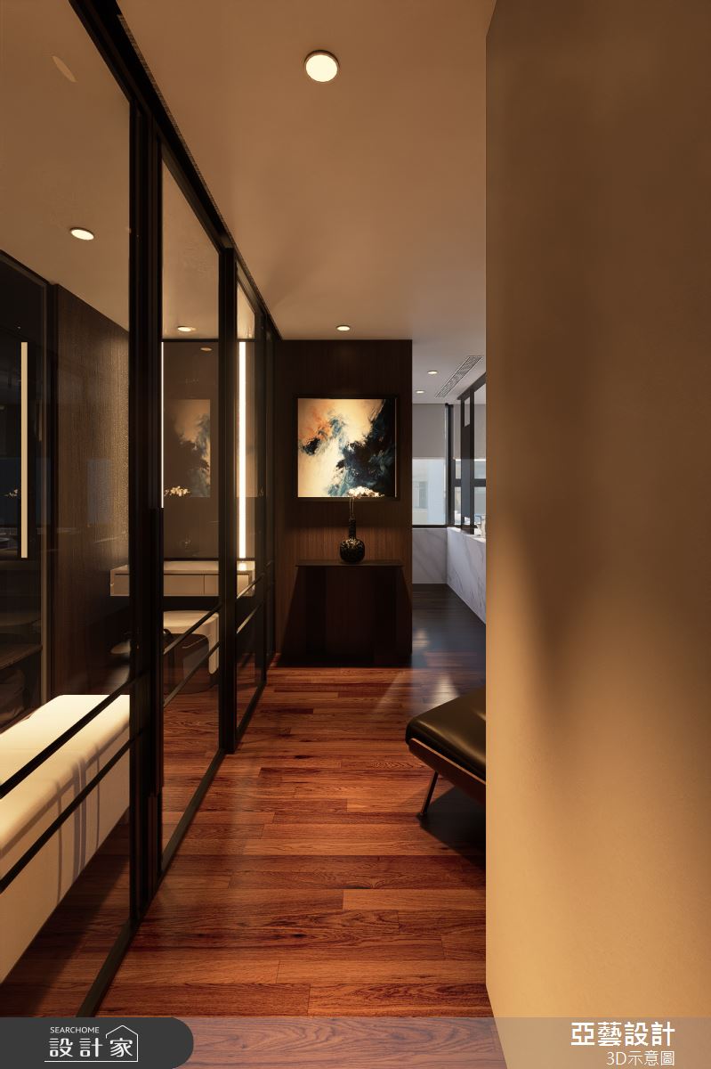 100坪毛胚屋＿現代風更衣間案例圖片＿亞藝設計＿亞藝_朗邸玉砌之18