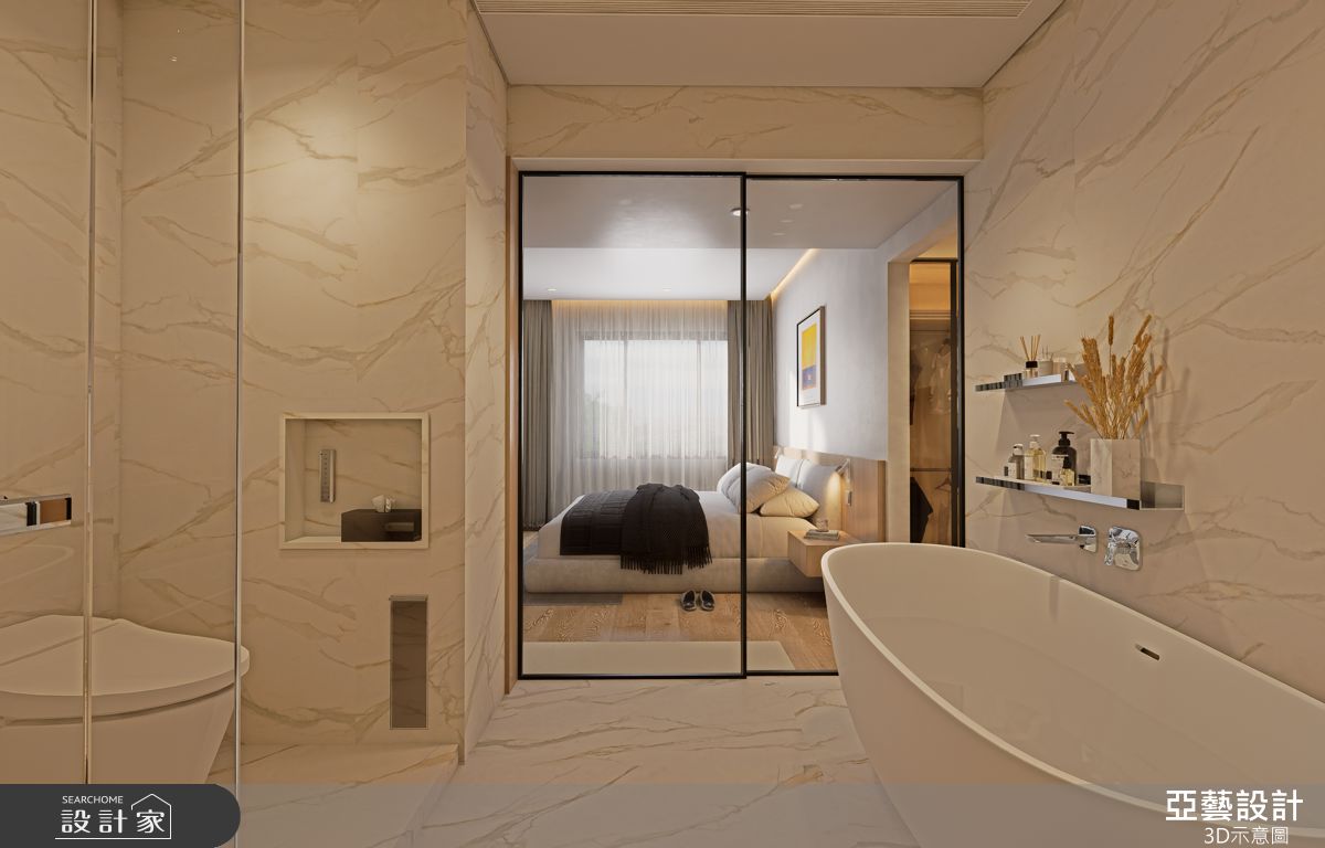 33坪新古屋(10年以下)＿現代風浴室案例圖片＿亞藝設計＿亞藝_新店將捷家和之15