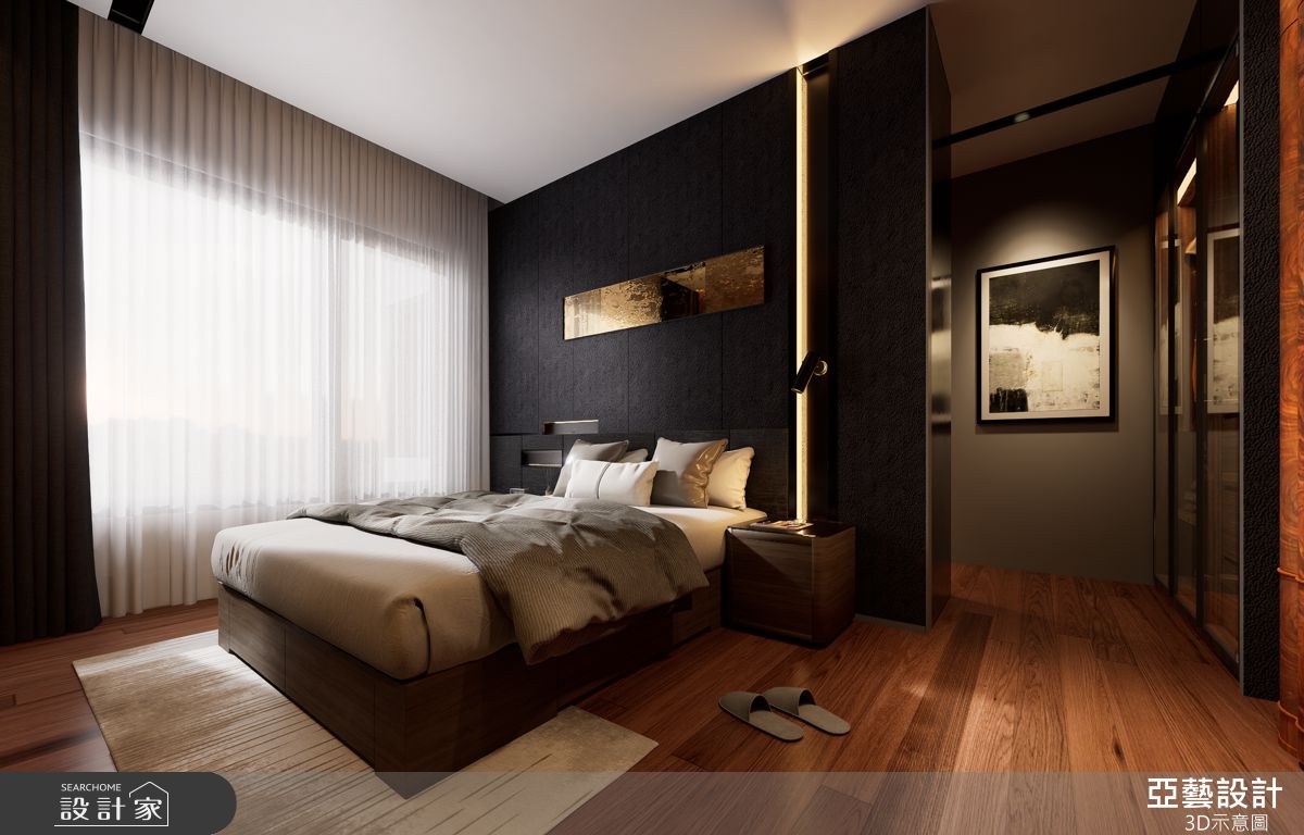70坪毛胚屋＿現代風臥室案例圖片＿亞藝設計＿亞藝_藍田陞玉之15