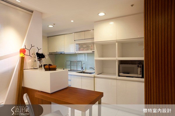25坪新成屋(5年以下)＿現代風廚房案例圖片＿懷特室內設計＿懷特_02之8