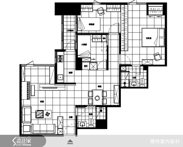 30坪中古屋(5~15年)＿簡約風案例圖片＿懷特室內設計＿懷特_03之9