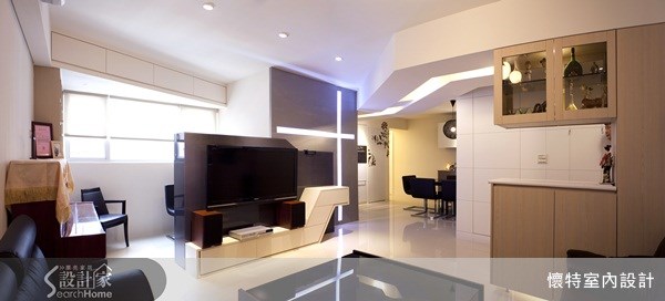 30坪中古屋(5~15年)＿簡約風客廳案例圖片＿懷特室內設計＿懷特_03之8