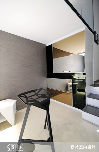 10坪新成屋(5年以下)＿簡約風客廳案例圖片＿懷特室內設計＿懷特_05之7