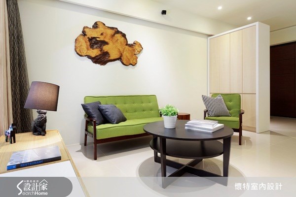 32坪新成屋(5年以下)＿現代風客廳案例圖片＿懷特室內設計＿懷特_07之8