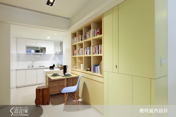 32坪新成屋(5年以下)＿現代風書房案例圖片＿懷特室內設計＿懷特_07之12