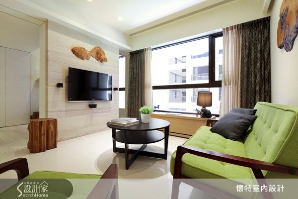 32坪新成屋(5年以下)＿現代風客廳案例圖片＿懷特室內設計＿懷特_07之6