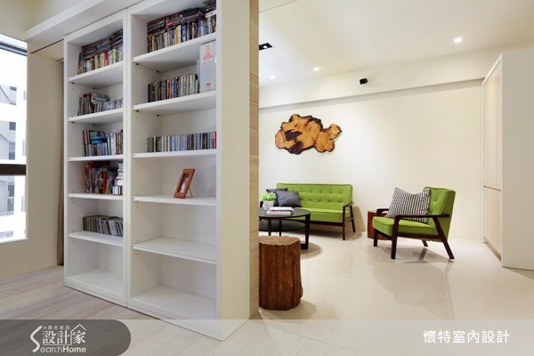 32坪新成屋(5年以下)＿現代風客廳案例圖片＿懷特室內設計＿懷特_07之9