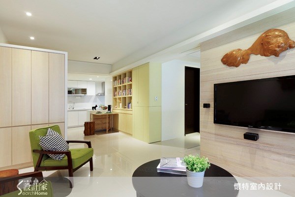 32坪新成屋(5年以下)＿現代風客廳案例圖片＿懷特室內設計＿懷特_07之7