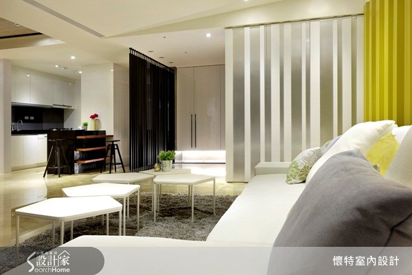 50坪中古屋(5~15年)＿現代風客廳案例圖片＿懷特室內設計＿懷特_08之11
