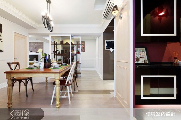 35坪中古屋(5~15年)＿新古典餐廳案例圖片＿懷特室內設計＿懷特_10之5