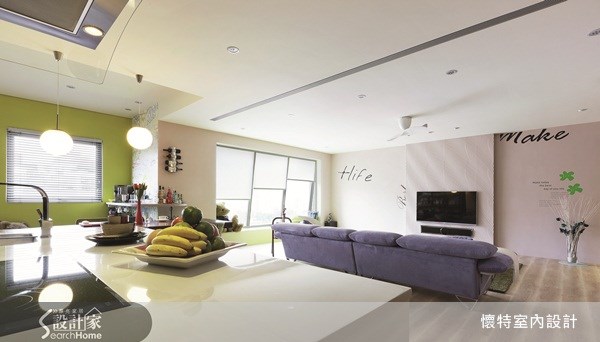 40坪新成屋(5年以下)＿現代風吧檯案例圖片＿懷特室內設計＿懷特_11之3