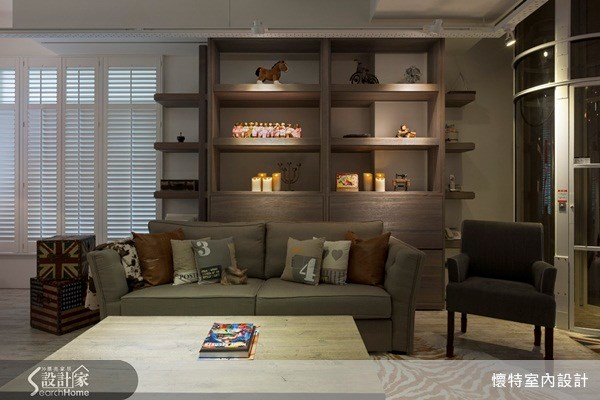 60坪中古屋(5~15年)＿工業風客廳案例圖片＿懷特室內設計＿懷特_12之8