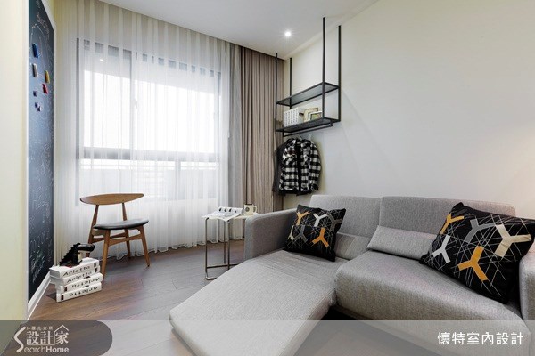 35坪新成屋(5年以下)＿現代風客廳案例圖片＿懷特室內設計＿懷特_13之2