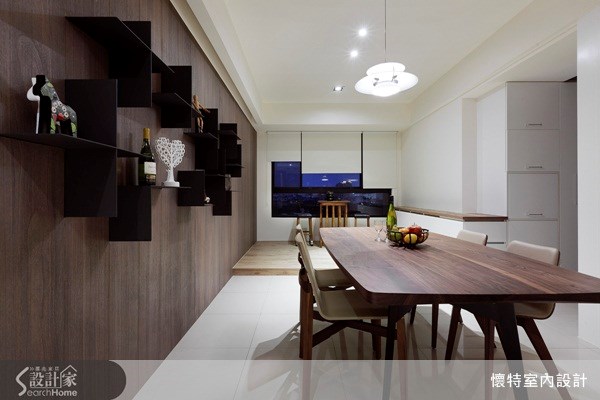 35坪新成屋(5年以下)＿現代風餐廳案例圖片＿懷特室內設計＿懷特_13之8