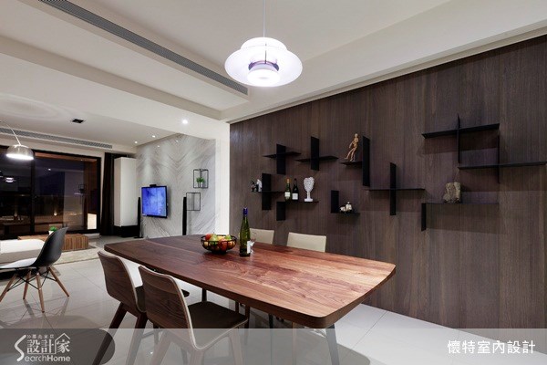 35坪新成屋(5年以下)＿現代風餐廳案例圖片＿懷特室內設計＿懷特_13之10
