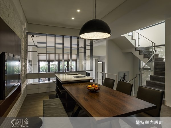 90坪老屋(16~30年)＿北歐風餐廳案例圖片＿懷特室內設計＿懷特_14之6