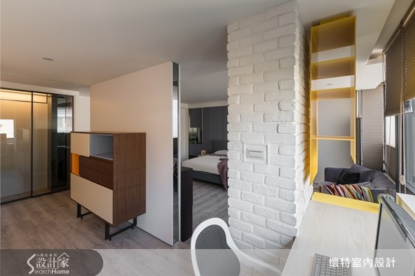 90坪老屋(16~30年)＿北歐風書房案例圖片＿懷特室內設計＿懷特_14之14