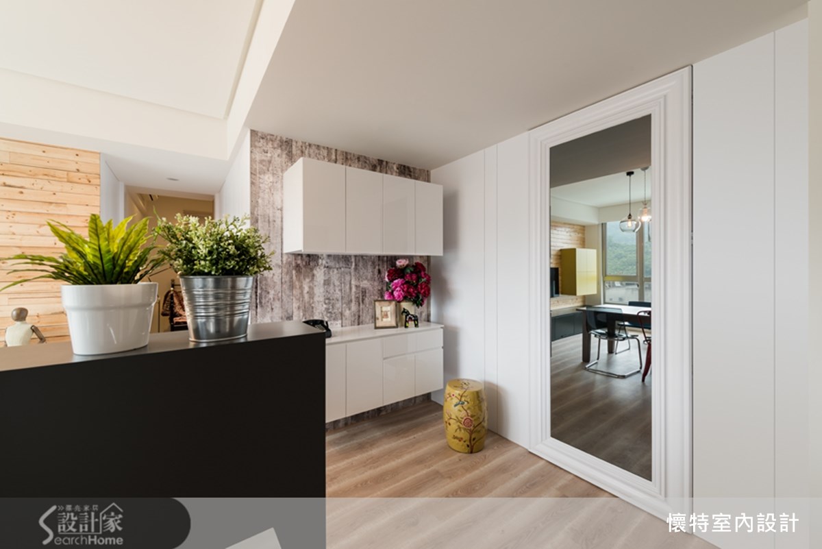 18坪中古屋(5~15年)＿現代風玄關案例圖片＿懷特室內設計＿懷特_15之7