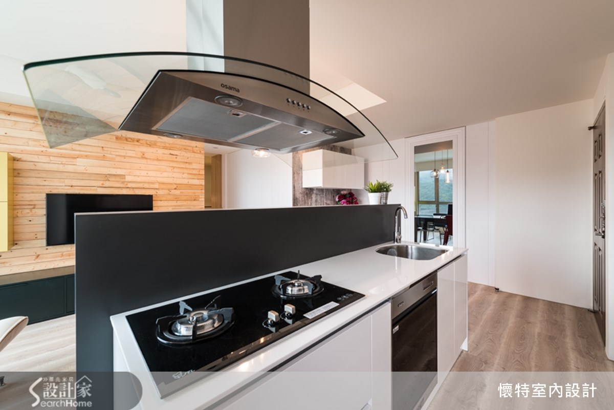 18坪中古屋(5~15年)＿現代風廚房案例圖片＿懷特室內設計＿懷特_15之5