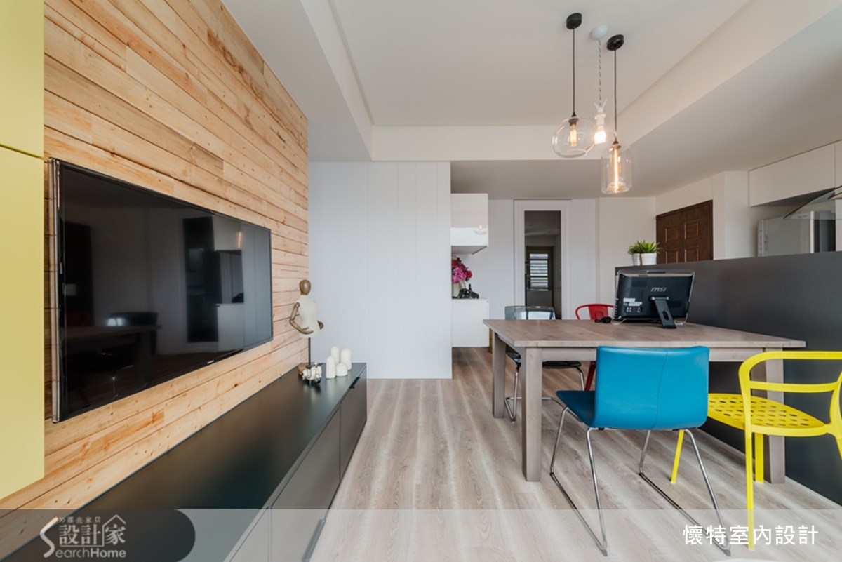 18坪中古屋(5~15年)＿現代風餐廳案例圖片＿懷特室內設計＿懷特_15之4