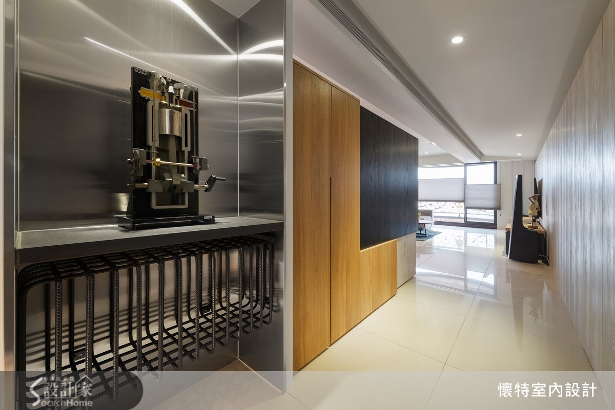 40坪新成屋(5年以下)＿工業風走廊案例圖片＿懷特室內設計＿懷特_16之1